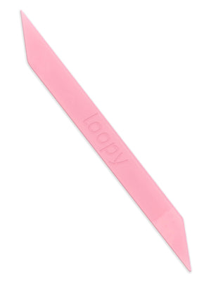 The Loopy Cases Frosted Dusty Pink Translucent Super Loop.