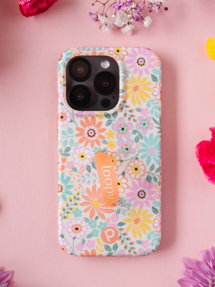 Loopy Cases - Floral Burst Apple / iPhone 15 Plus (6.7" Screen) / Righty Loopy Cases - Floral Burst Apple / iPhone 15 Plus (6.7" Screen) / Righty