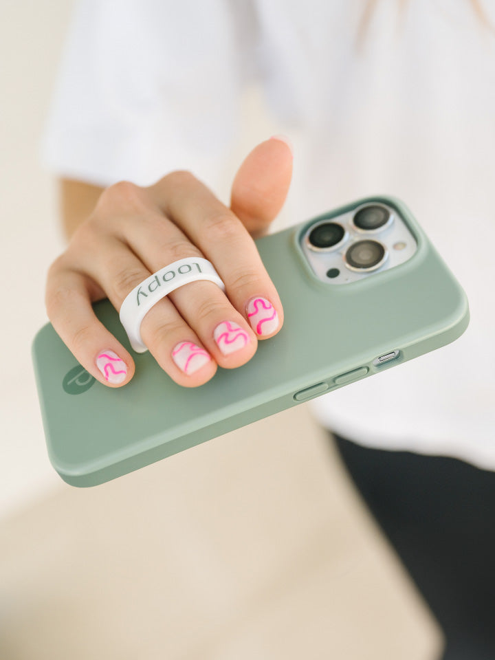 Loopy Cases - Sage Samsung / Galaxy S24 Plus (6.7" Screen) / Ambidextrous Loopy Cases - Sage Samsung / Galaxy S24 Plus (6.7" Screen) / Ambidextrous