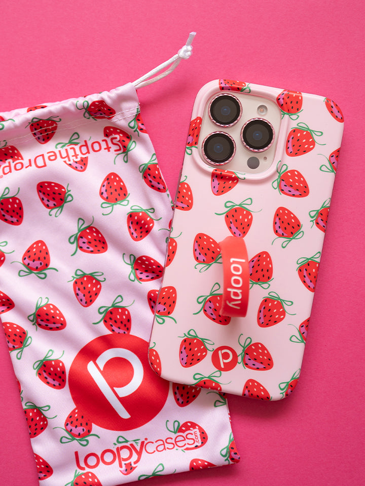 A Berries and Bows Loopy Case. || feature-media
