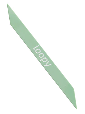 The Loopy Cases Sage with White Text Super Loop.