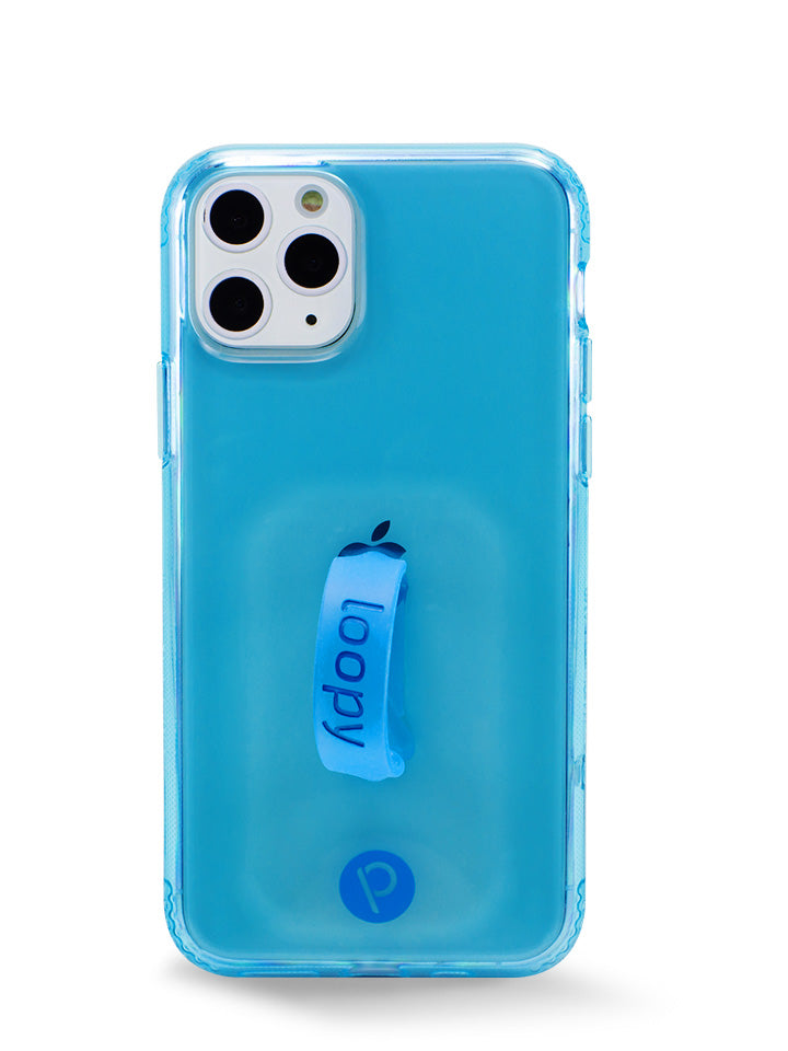 Clear Neon Blue