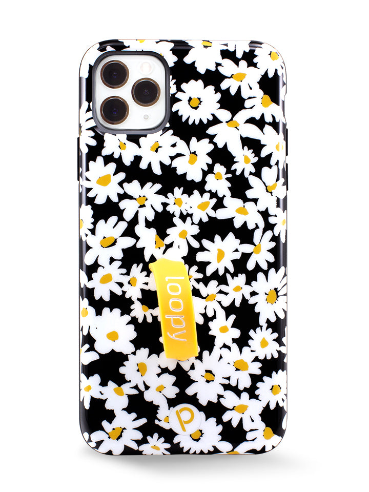 The iPhone 11 Pro Max Daisies Loopy Case.