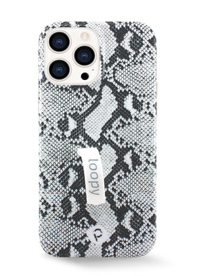 The iPhone 13 Pro Max Snakeskin Loopy Case.