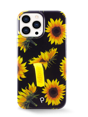 The iPhone 13 Pro Max Sunflowers Loopy Case.