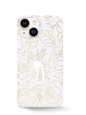 The iPhone 14 Enchanted Rose Loopy Case.