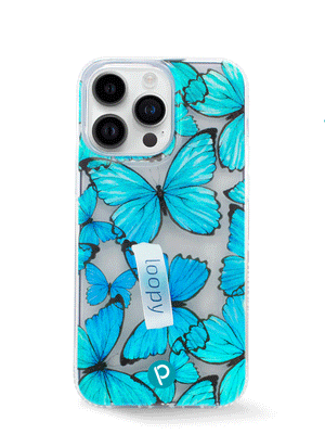 The iPhone 14 Pro Max Butterflies Loopy Case.
