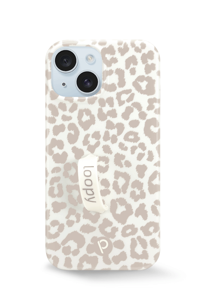 Gold Leopard Loopy Case Cheetah Loopy Cheetah Print Phone Case