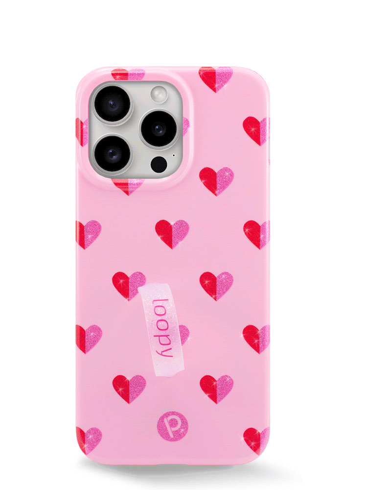 Loopy Cases Sweetheart Sparkle – Loopy®Cases