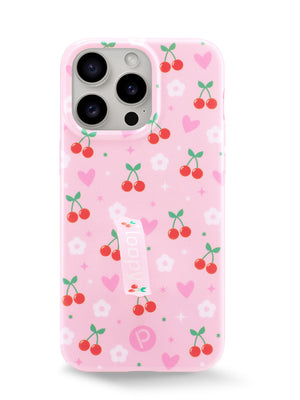 The iPhone 15 Pro Max Cherry Cute Loopy Case.