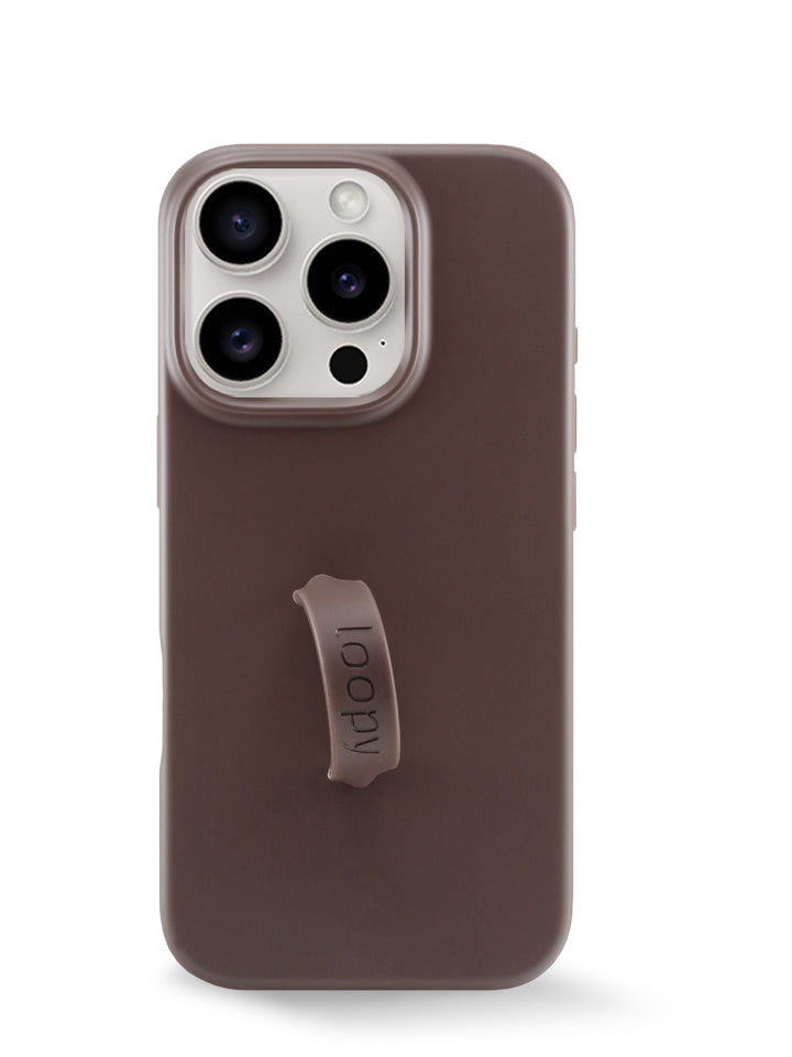 【くるみ】rhode iPhoneケース lipcase espresso Rhode Lip Case Silicone iPhone Case Espresso - FW24 - US
