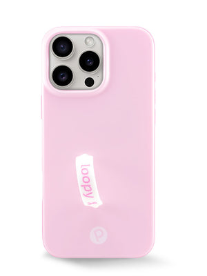 The iPhone 16 Pro Max Blush Loopy Case.