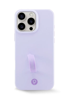 The iPhone 16 Pro Max Lilac Loopy Case.