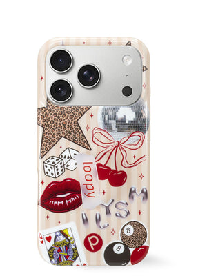 The iPhone 17 Pro Lucky Girl Club Loopy Case.