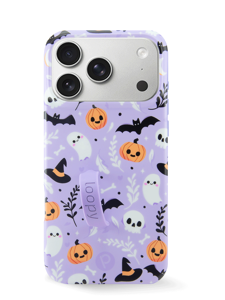 The iPhone 17 Pro Max Boo Crew Loopy Case.