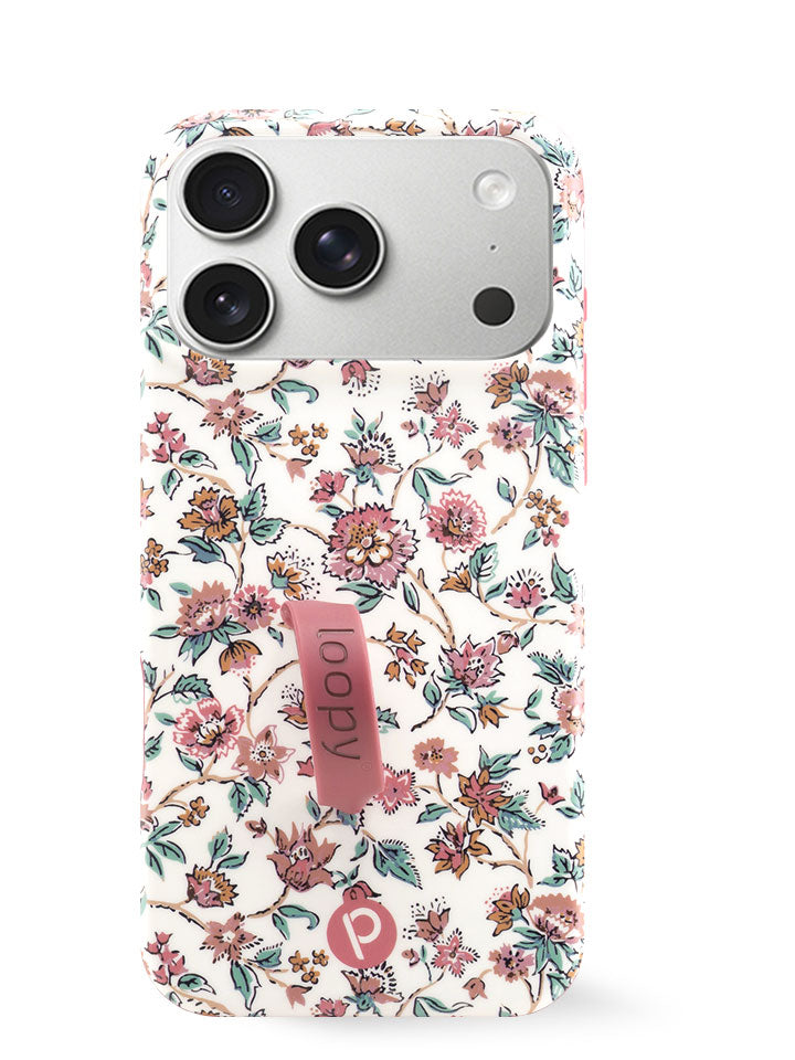 The iPhone 17 Pro Max Chloe Floral Loopy Case.