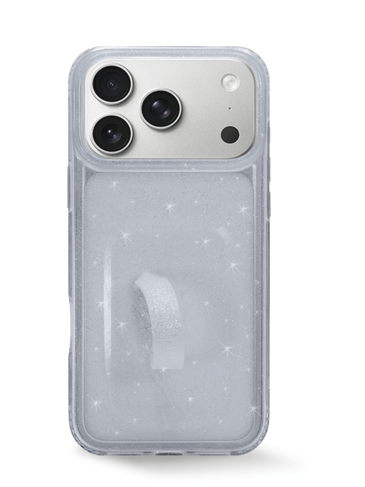 Clear Sparkle Silver