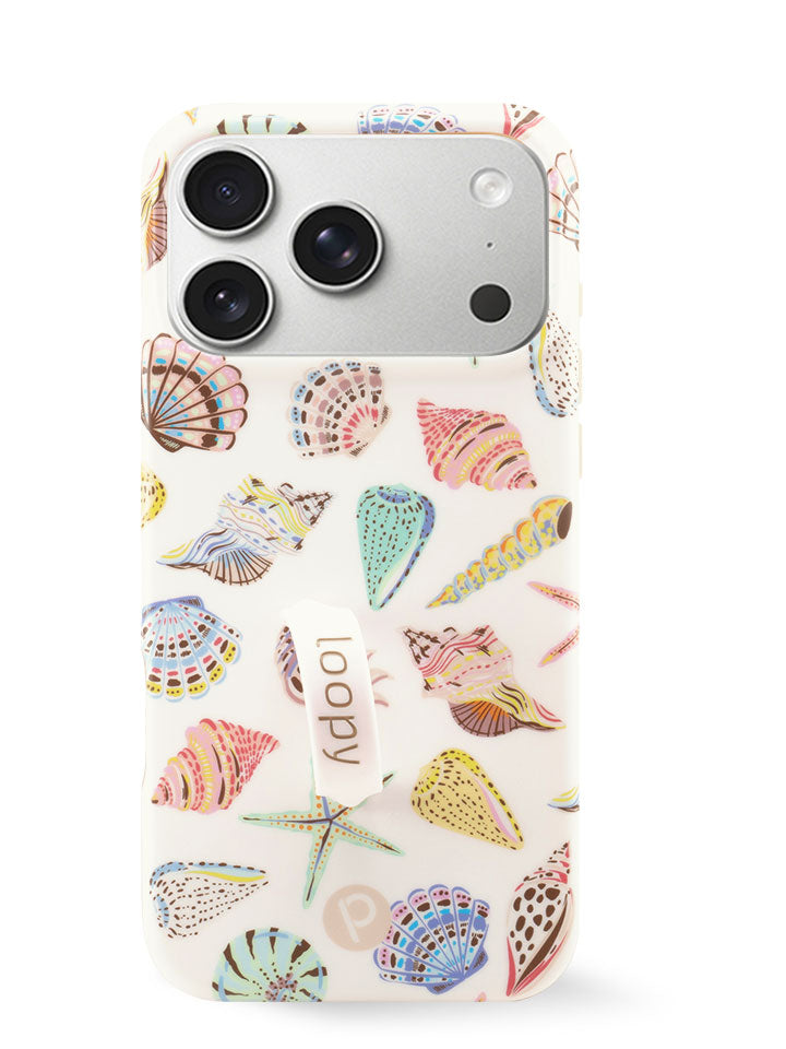 Loopy Cases - Coastal Shells Samsung / Galaxy S26 Ultra (6.9" Screen) / Ambidextrous