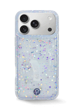 The iPhone 17 Pro Max Cosmic Confetti Loopy Case.