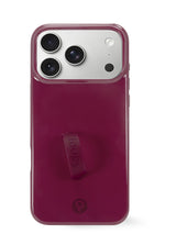 The iPhone 17 Pro Max Dark Cherry Loopy Case.