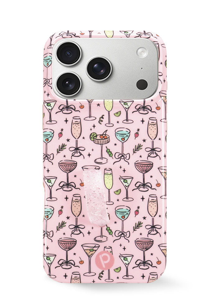 The iPhone 17 Pro Max Fizzy Fun Cocktails Loopy Case.