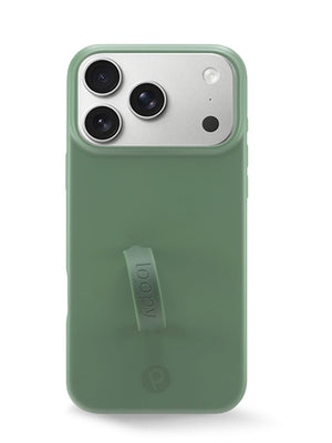 The iPhone 17 Pro Max Olive Loopy Case.