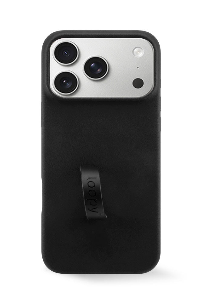 The iPhone 17 Pro Max Onyx Loopy Case.