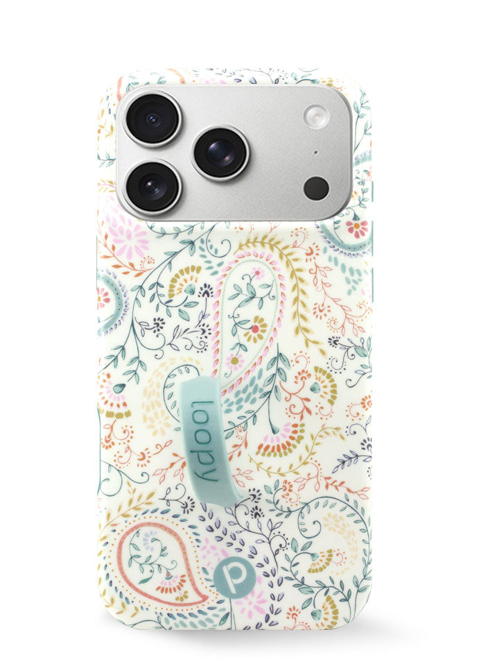 Loopy Cases - Painted Paisley Samsung / Galaxy S25 Plus (6.7" Screen) / Ambidextrous Loopy Cases - Painted Paisley Samsung / Galaxy S25 Plus (6.7" Screen) / Ambidextrous