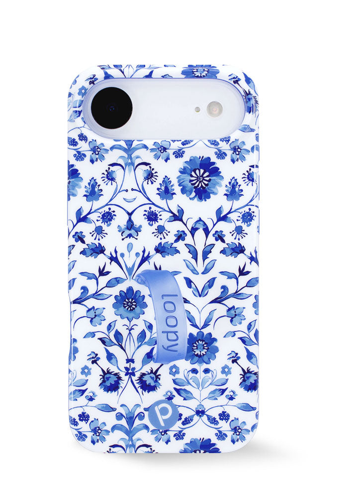 The iPhone 17 Air Blue Willow Loopy Case.