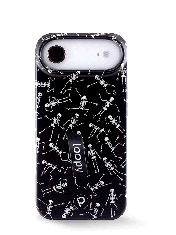The iPhone 17 Air Boogie Bones Loopy Case.