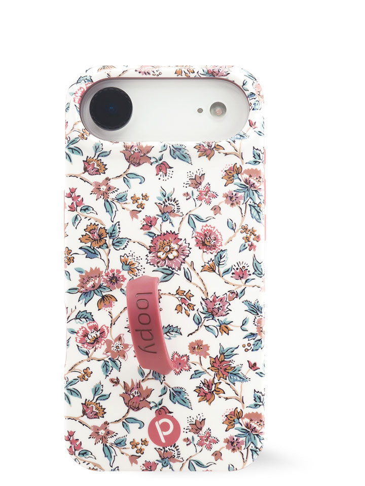 The iPhone 17 Air Chloe Floral Loopy Case.