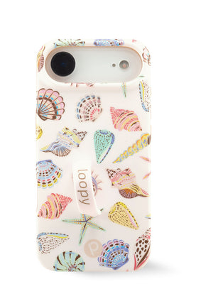 The iPhone 17 Air Coastal Shells Loopy Case.