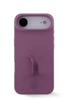 The iPhone 17 Air Dusty Plum Loopy Case.