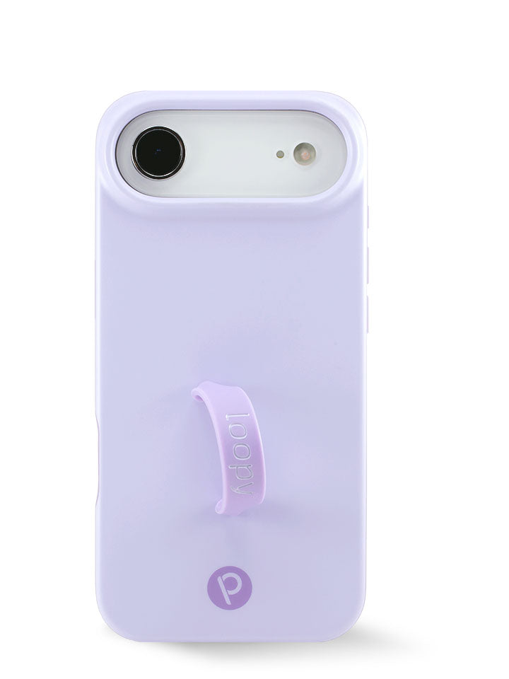 The iPhone Air Lilac Loopy Case.