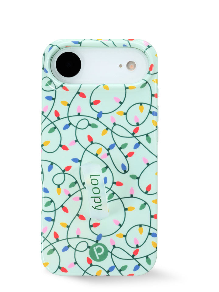 The iPhone 17 Air Merry & Bright Loopy Case.