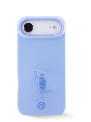 The iPhone 17 Air Sierra Blue Loopy Case.