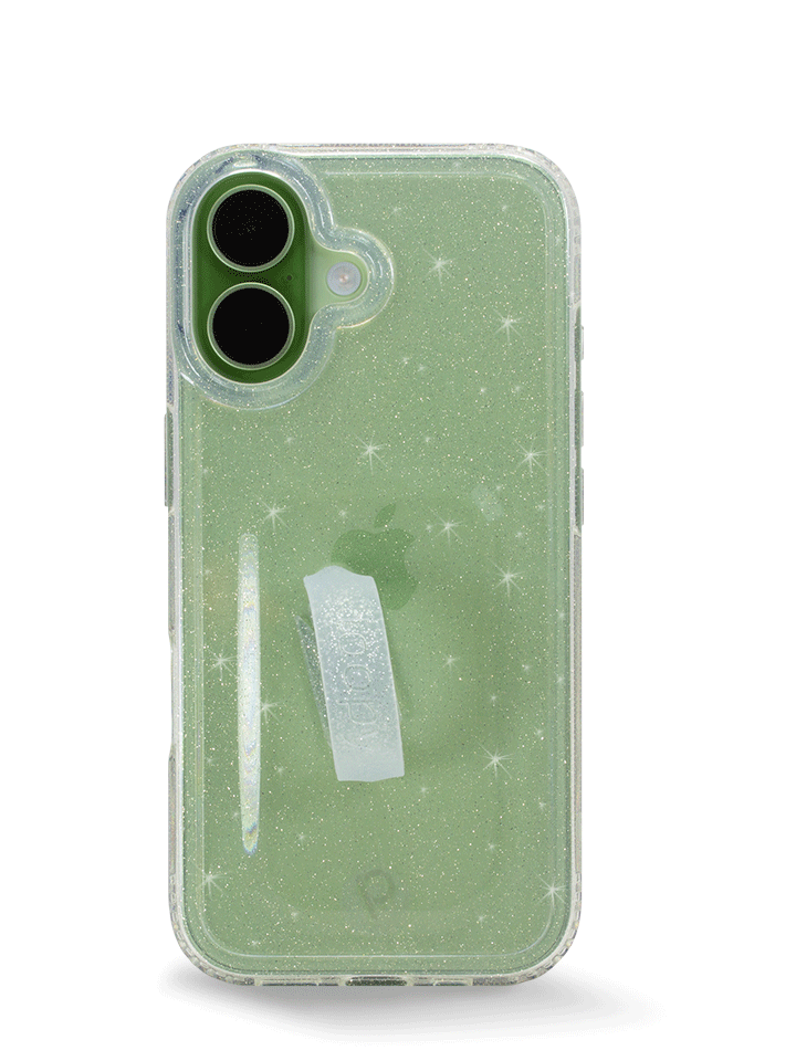 Clear Sparkle Silver