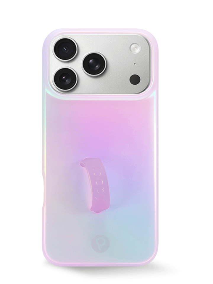 The iPhone 18 Pro Max Lavender Pearl Loopy Case.