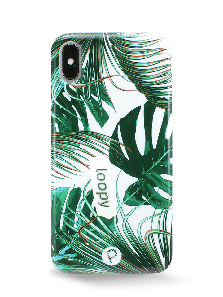 The iPhone Xs Max Monstera Loopy Case.