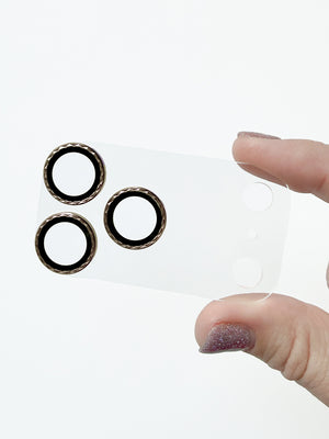 A Loopy Cases Clear with Diamond Desert Titanium Full Camera Tempered Glass. || feature-media