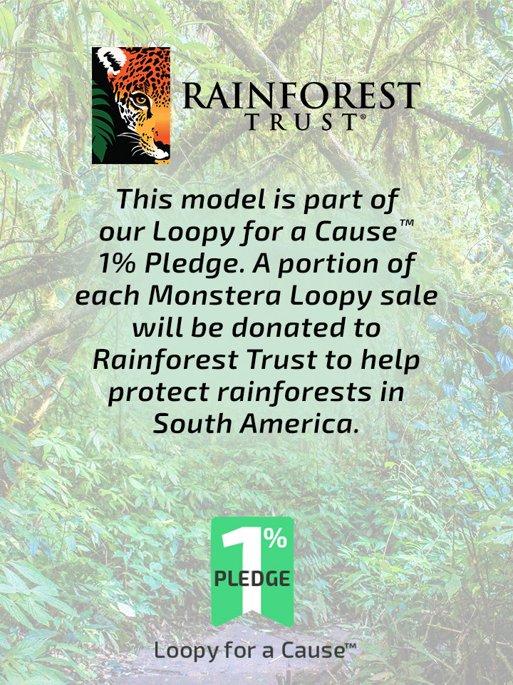 A description of our partnership with Rainforest Trust. 