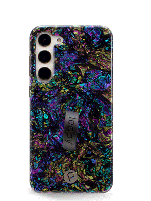 The Samsung Galaxy S23 Plus Abalone Loopy Case.