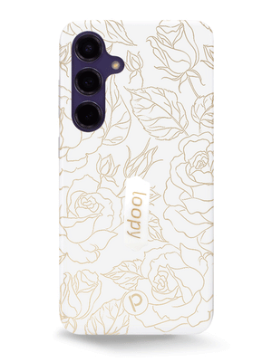 The Samsung Galaxy S24 Plus Enchanted Rose Loopy Case.