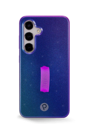 The Samsung Galaxy S24 Supernova Shimmer Loopy Case.