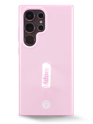 The Samsung Galaxy S24 Ultra Blush Loopy Case.