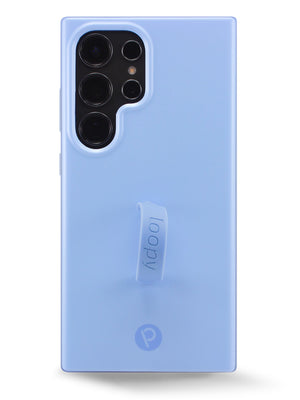 The Samsung Galaxy S24 Ultra Sierra Blue Loopy Case.