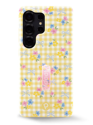The Samsung Galaxy S25 Ultra Buttercup Blossom Loopy Case.