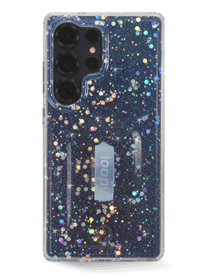 The Samsung Galaxy S25 Ultra Cosmic Confetti Loopy Case.