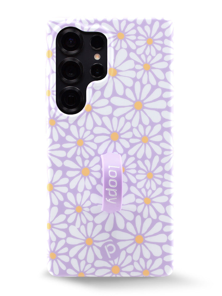The Samsung Galaxy S25 Ultra Daisy Daze Loopy Case.