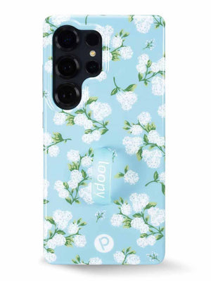 The Samsung Galaxy S25 Ultra Hydrangeas Loopy Case.